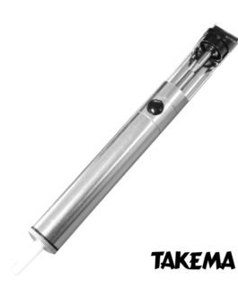 ZD-193 SUCCIONADOR DE ESTAÑO «TAKEMA» FULL METAL PLATEADO