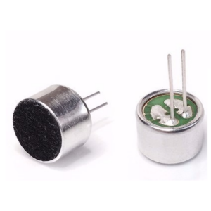 MICROFONO ELECTRET 9.7x6.7mm CON PINES